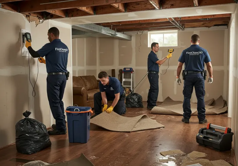 Flood DamageMaterial Assessment and Debris Removal process in Sheldon, TX